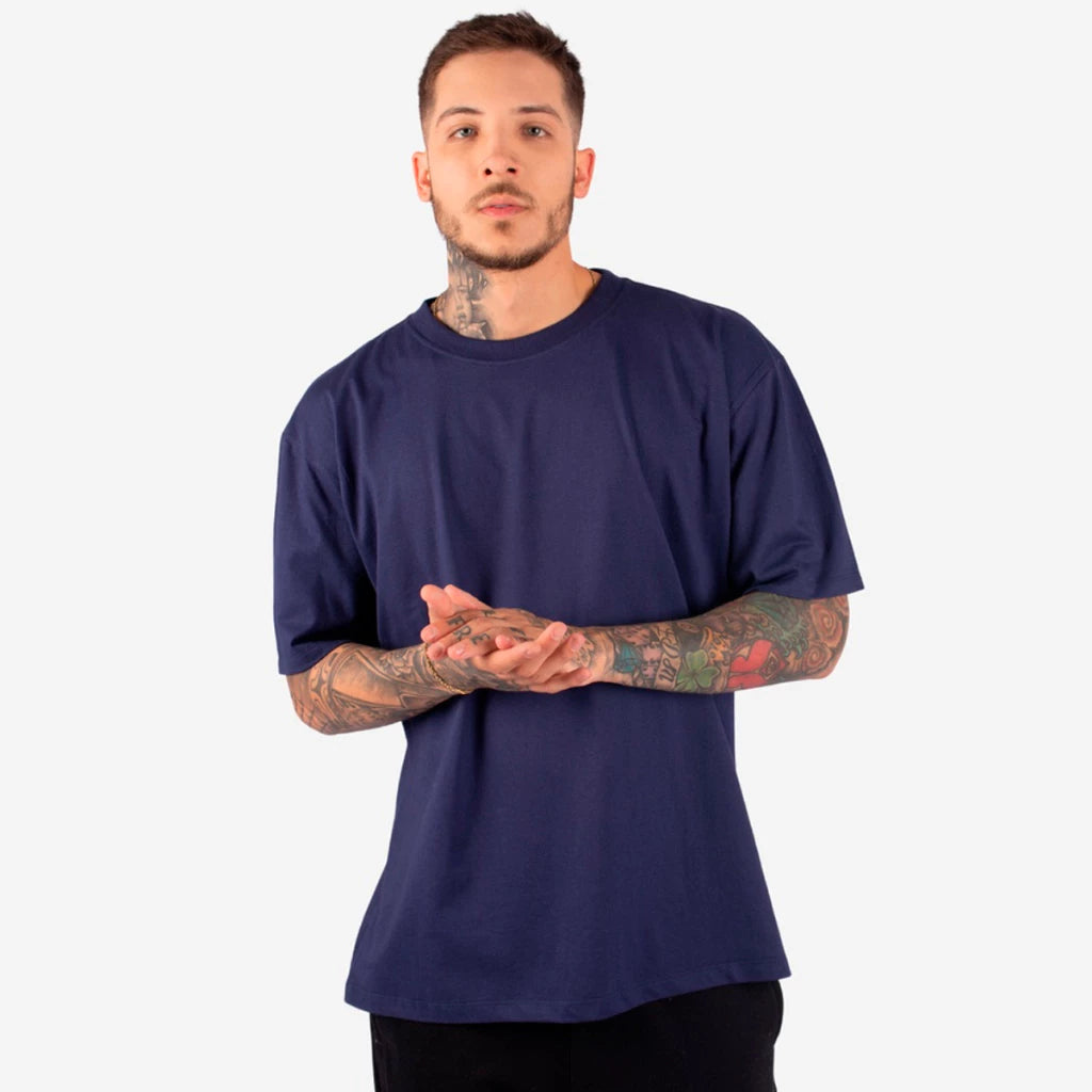 StreetFit Oversized - Camiseta Masculina de Algodão Premium