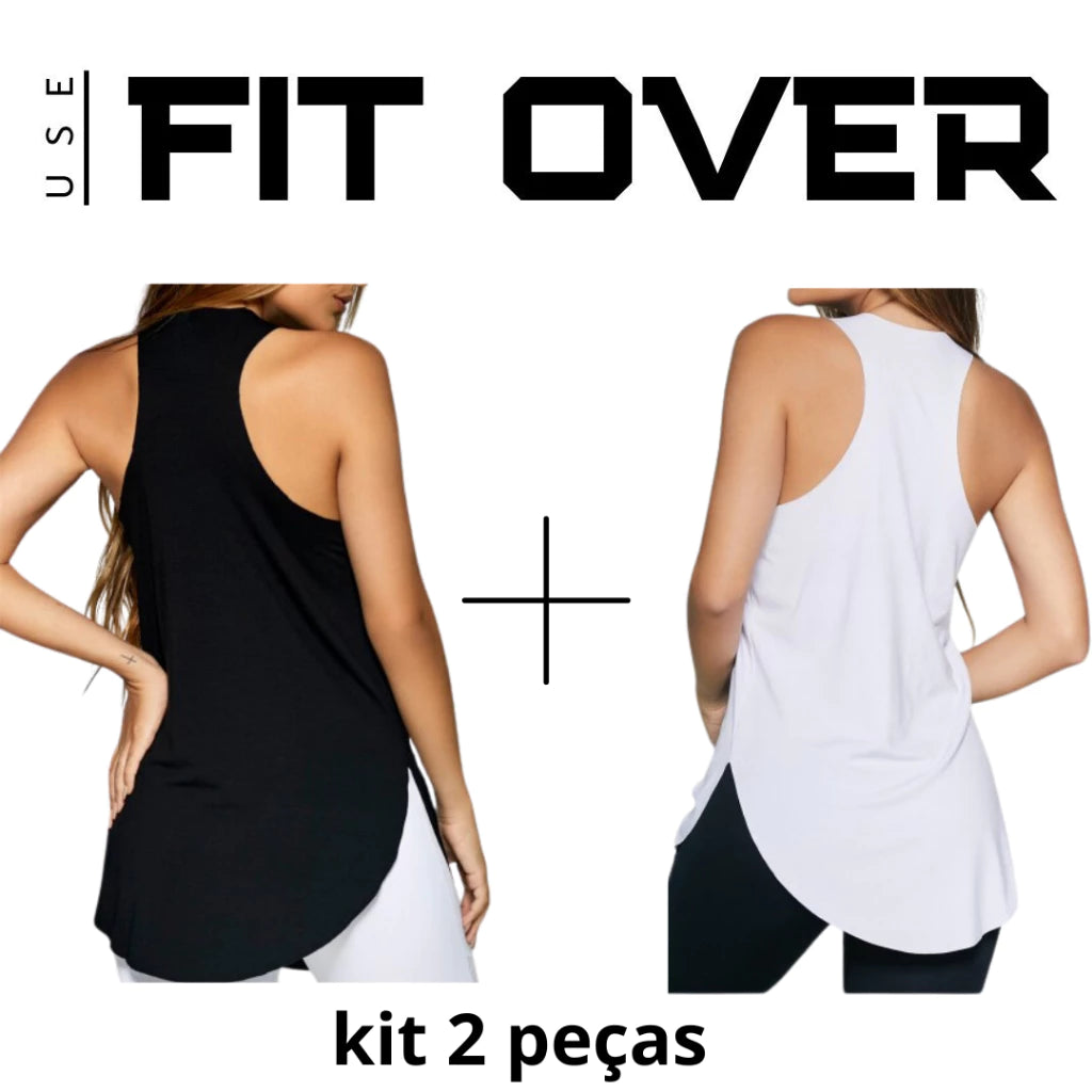 Kit 2 Camisetas Fitness Tapa Bumbum - Conforto e Estilo para Seu Treino