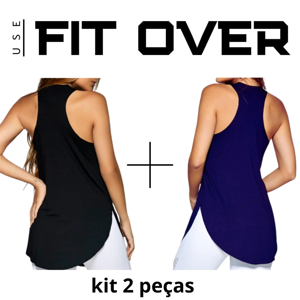 Kit 2 Camisetas Fitness Tapa Bumbum - Conforto e Estilo para Seu Treino