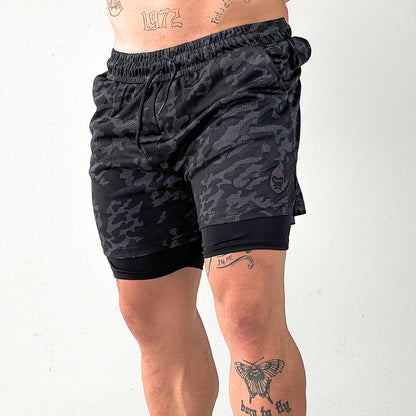 ProFit Kong - Shorts Masculino de Corrida com Bolso Seguro